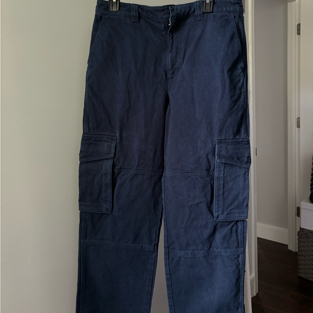 Aritzia Navy Blue TNA carpenter pants | Size 12